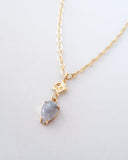 Elsie Grey Agate Necklace