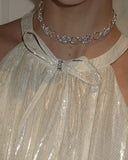 Aurelia Sculptural Link Choker