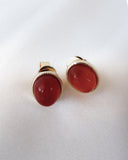 Chérie Carnelian Earrings