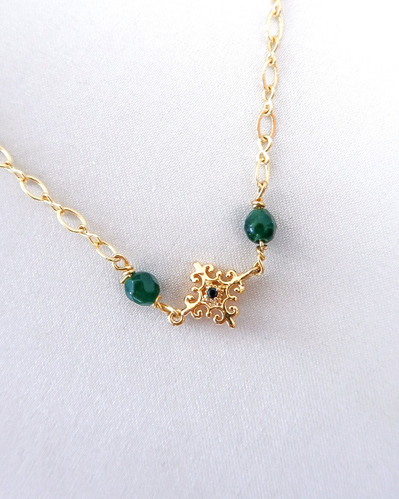 Lavinia Beaded Necklace