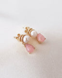 Elowen Pearl & Rose Studs