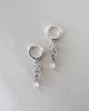 Art Deco Hoop Earrings