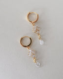 Art Deco Hoop Earrings