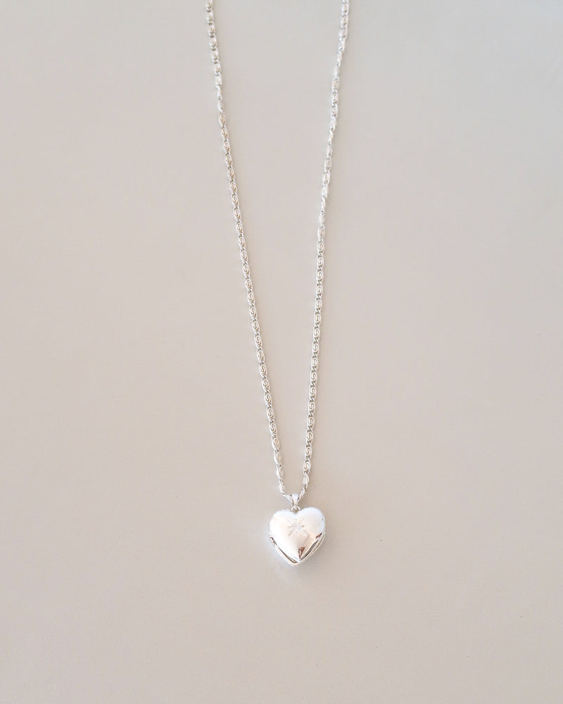 Essie Heart Locket Necklace