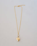 Lilou Crystal Drop Heart Locket