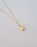 Lilou Crystal Drop Heart Locket