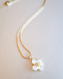 Amoret Opal Flower Necklace