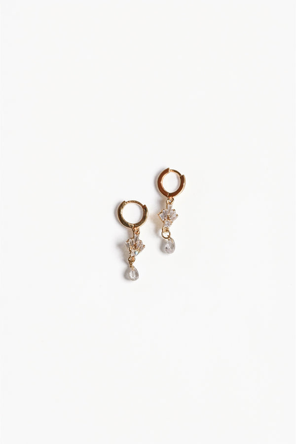 Art Deco Shell Drop Earrings