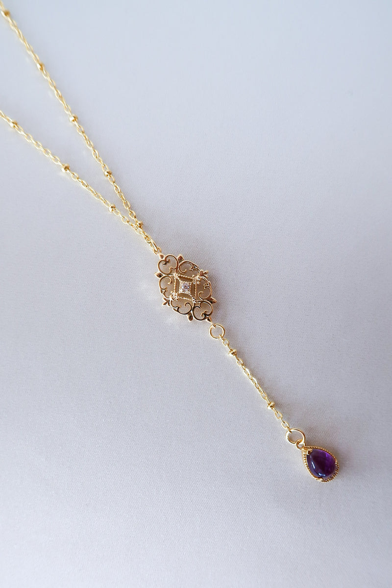 Josephine Lariat Necklace