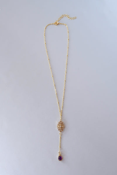 Josephine Lariat Necklace