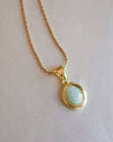 Seraphina Green Kyanite Necklace