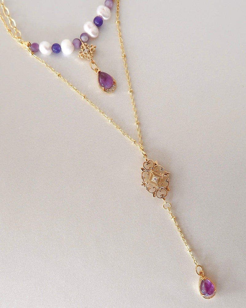 Josephine Lariat Necklace