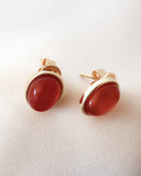 Charline Carnelian Earrings