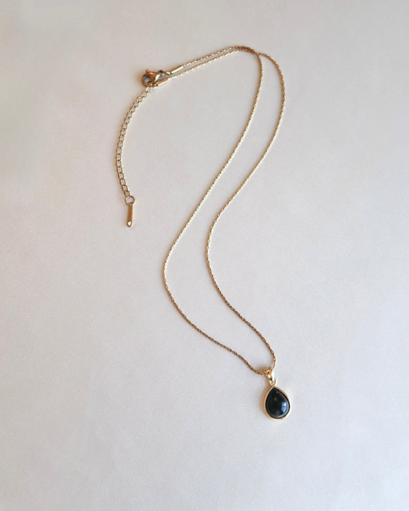 Celia Onyx Crystal Necklace